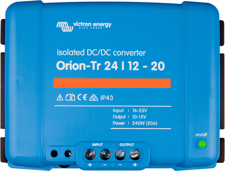 Convertidor CC-CC aislado Orion-Tr 24/12-20A (240W)
